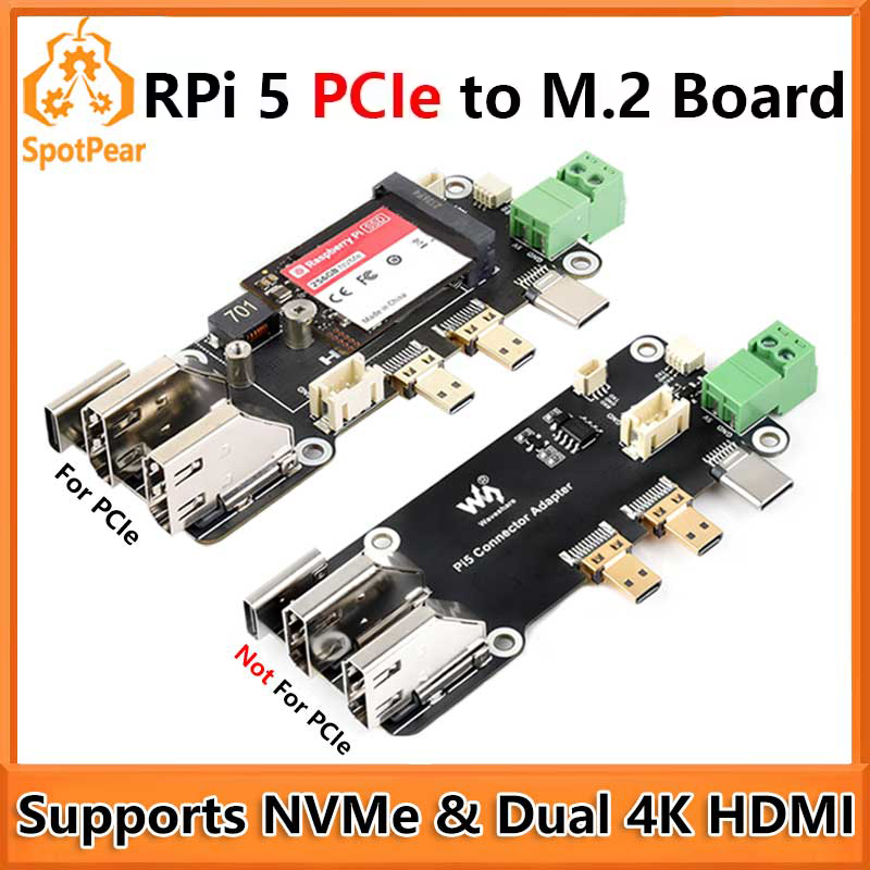 Turing Pi 2 - Placa adaptadora multifunción Raspberry Pi 5