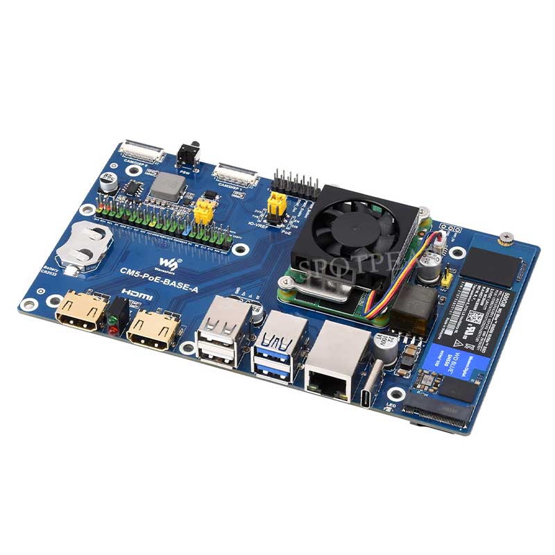 Módulo de cómputo Raspberry Pi - Deskpi Super6C reseña y precio