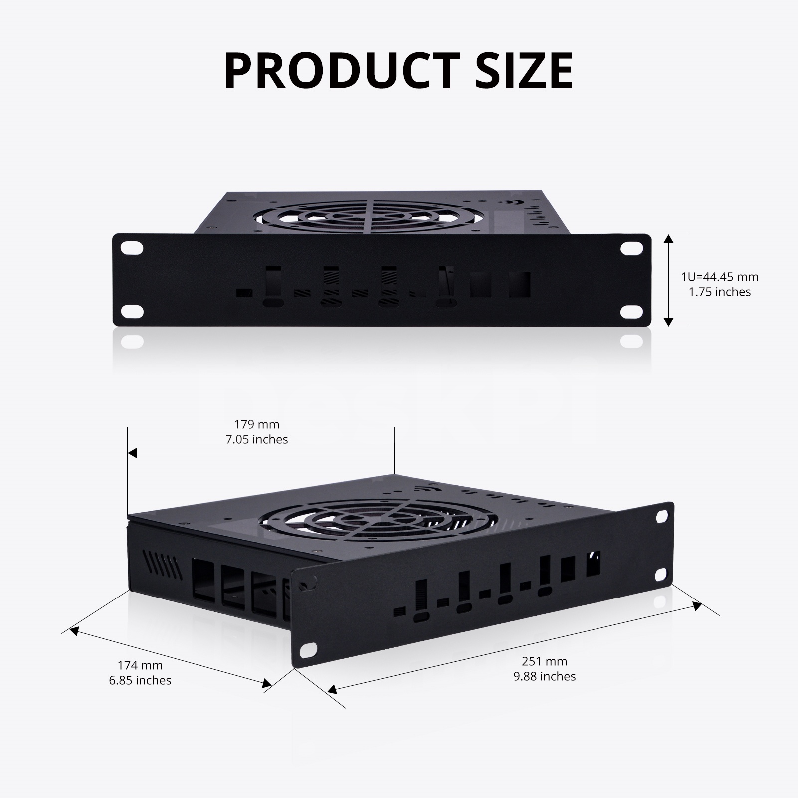 Caja metálica DeskPi para plac - Deskpi Super6C reseña y precio
